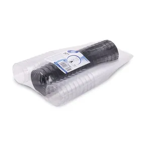 Pohárik kryštál na sekt (PS) dvojdielny čierna stopka priemer 60mm 0,1L [20 ks]