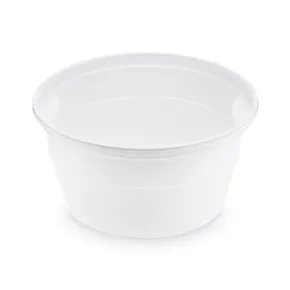 Miska (PP) biela priemer 127mm 500ml [50 ks]