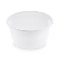 Miska (PP) biela priemer 127mm 500ml [50 ks]