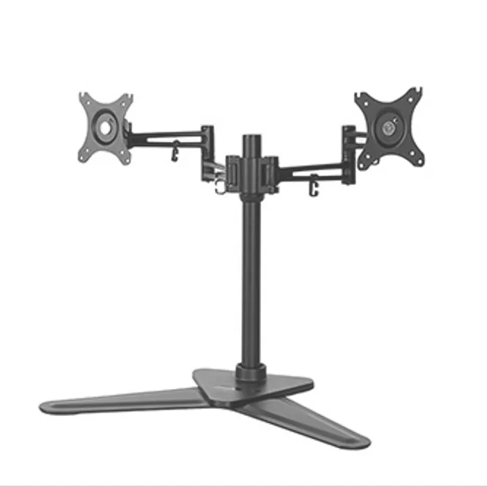 Hlavný obrázok produktu Polohovatelný držák pro 2 monitory, 10KG, volně stojící, 17"-30", 75x75/100x100