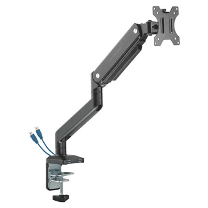 Hlavný obrázok produktu Polohovatelný držák ULTRADESK BRANCH Single pro monitor, 10KG, svorka a průchodka stolu,