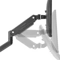 Ďalší obrázok produktu Polohovateľný držiak ULTRADESK BRANCH Single pre monitor, 10KG, svorka a priechodka stola,