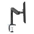 Ďalší obrázok produktu Polohovateľný držiak ULTRADESK BRANCH Single pre monitor, 10KG, svorka a priechodka stola,