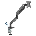 Polohovateľný držiak ULTRADESK BRANCH Single pre monitor, 10KG, svorka a priechodka stola,