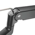 Ďalší obrázok produktu Polohovateľný držiak ULTRADESK BRANCH Single pre monitor, 10KG, svorka a priechodka stola,
