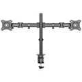 Polohovateľný držiak ULTRADESK SKELETON Double pre 2 monitory, 16KG, svorka a priechodka st