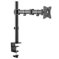 Polohovateľný držiak ULTRADESK SKELETON Single pre monitor, 2-9KG, svorka a priechodka stol