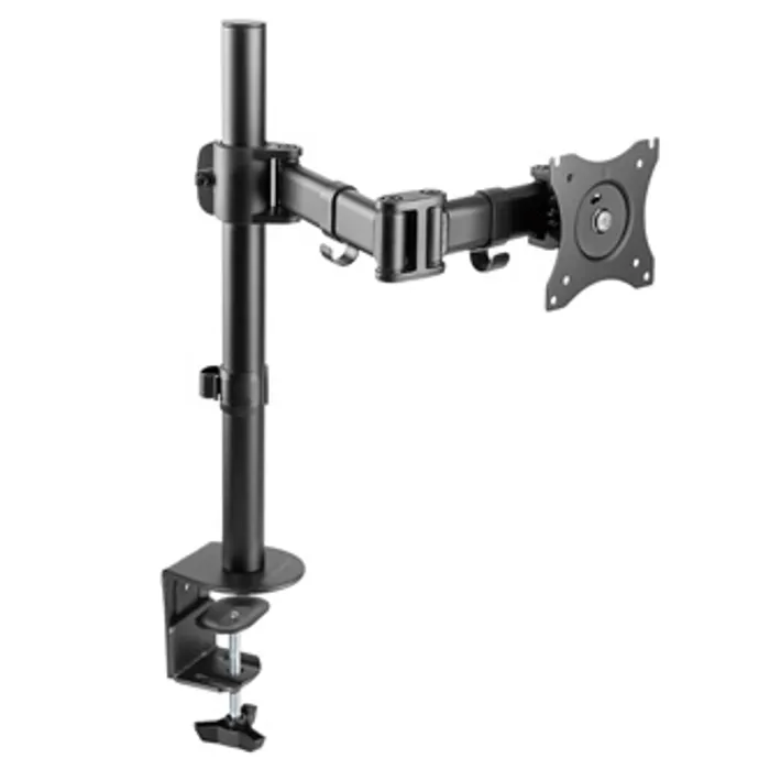 Hlavný obrázok produktu Polohovatelný držák ULTRADESK SKELETON Single pro monitor, 2-9KG, svorka a průchodka stol