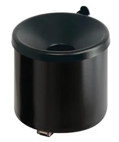 Popolník, nástenný, oceľový, VEPA BINS, sivý
