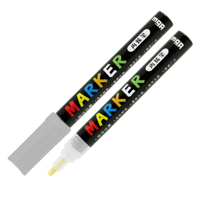 Hlavný obrázok produktu Popisovač akrylový M&G Acrylic Marker 2 mm, Silver S110