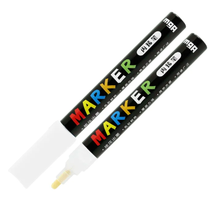Hlavný obrázok produktu Popisovač akrylový M&G Acrylic Marker 2 mm, White S100