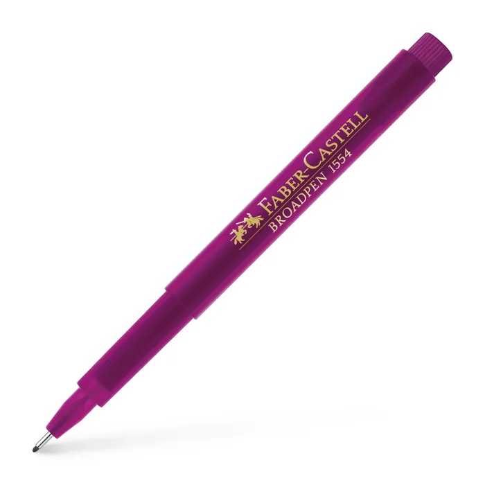 Hlavný obrázok produktu Popisovač Broadpen 1554, magenta Faber Castell 155437
