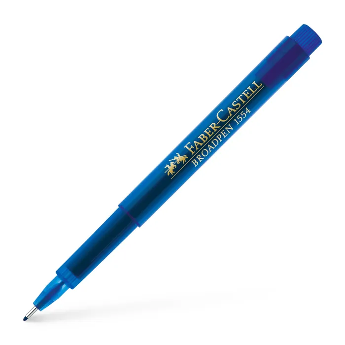 Hlavný obrázok produktu Popisovač Broadpen 1554, modrá Faber Castell 155451