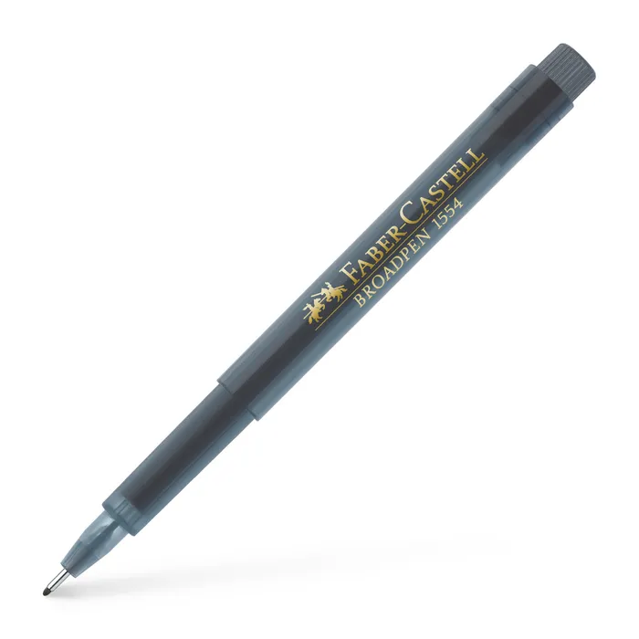 Hlavný obrázok produktu Popisovač Broadpen 1554, šedá Faber Castell 155435