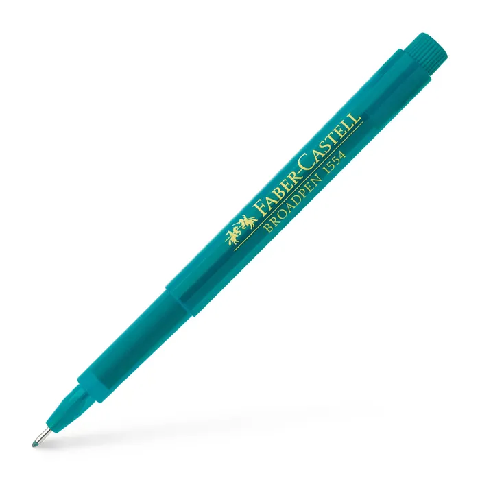 Hlavný obrázok produktu Popisovač Broadpen 1554, tyrkysová  Faber Castell 155456