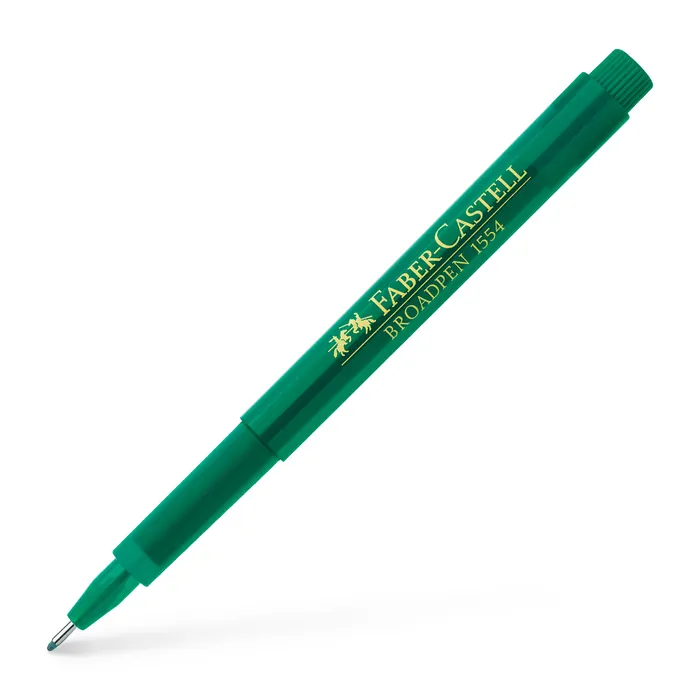 Hlavný obrázok produktu Popisovač Broadpen 1554, zelená Faber Castell 155467