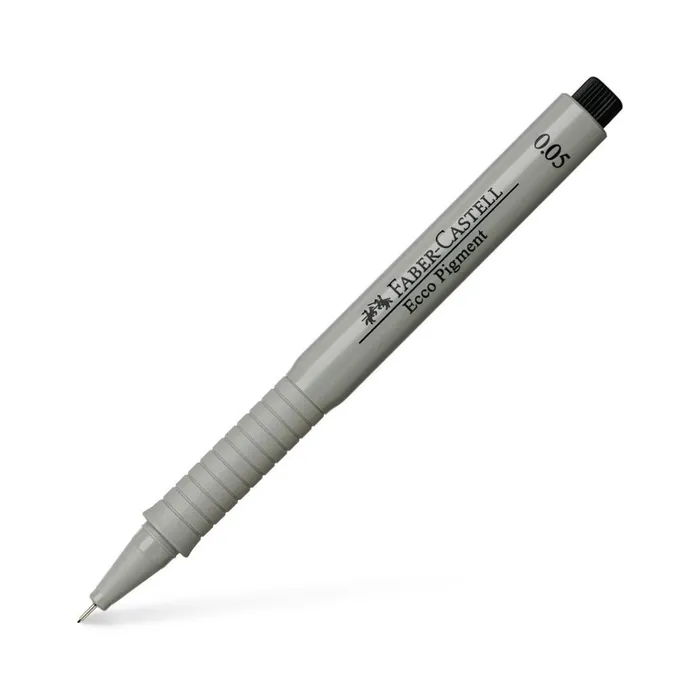 Hlavný obrázok produktu Popisovač Ecco Pigment 0.05 , černá Faber Castell (166099)