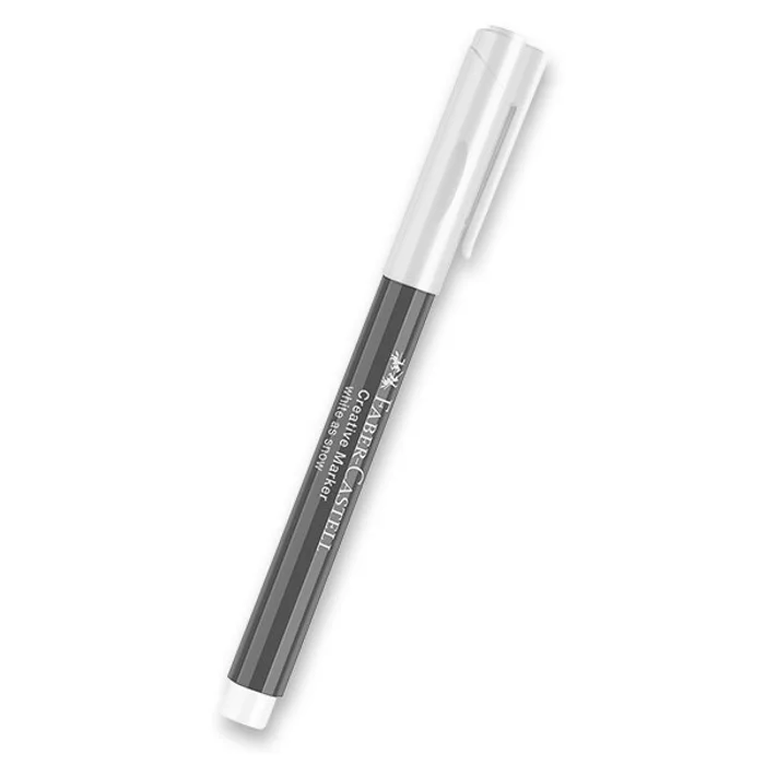 Hlavný obrázok produktu Popisovač Faber-Castell Creative marker bílá