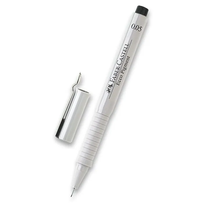 Hlavný obrázok produktu Popisovač Faber-Castell Ecco Pigment - černý 0,05 mm