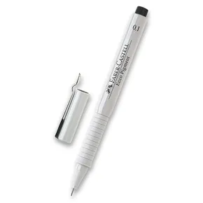 Pero popisovač Faber-Castell Ecco Pigment - čierne 0,1 mm