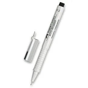 Permanentný popisovač Faber-Castell Ecco Pigment - čierny 0,2 mm
