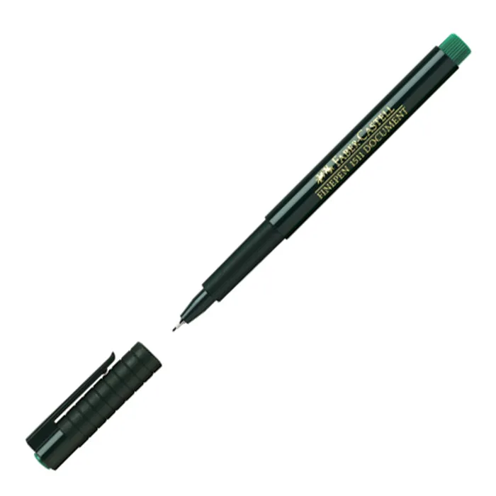Hlavný obrázok produktu Popisovač Faber-Castell Finepen 1511 zelený