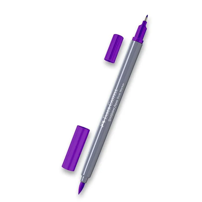 Hlavný obrázok produktu Popisovač Faber-Castell Goldfaber Aqua Dual Marker fialová, 284
