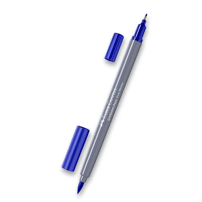 Hlavný obrázok produktu Popisovač Faber-Castell Goldfaber Aqua Dual Marker modrofialová, 137