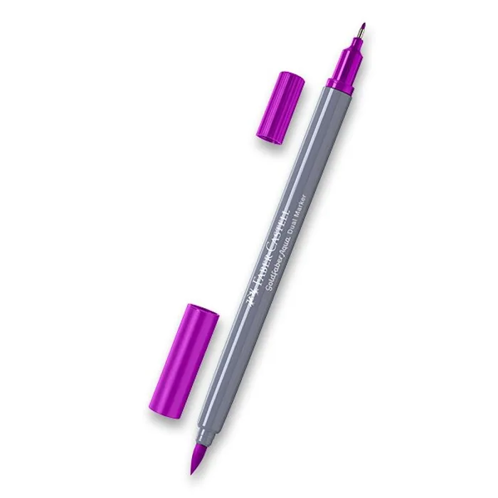 Hlavný obrázok produktu Popisovač Faber-Castell Goldfaber Aqua Dual Marker sv. purpurová, 228