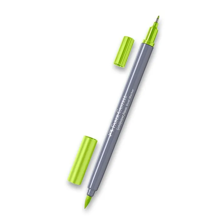 Hlavný obrázok produktu Popisovač Faber-Castell Goldfaber Aqua Dual Marker sv. zelená, 171