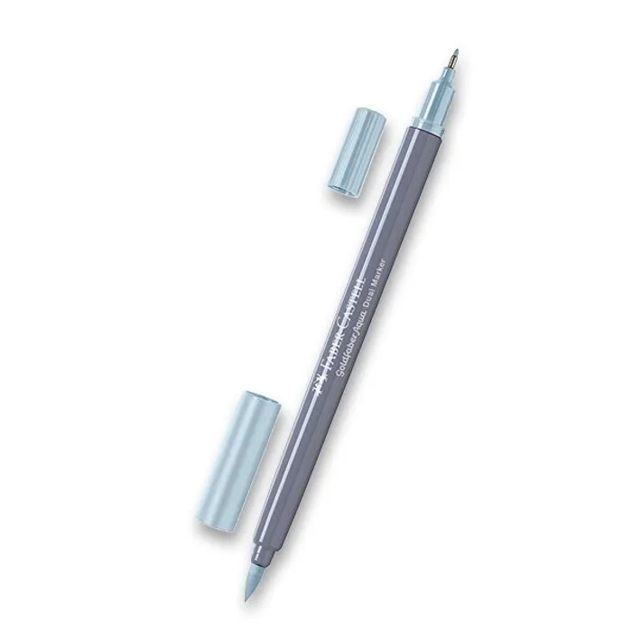Hlavný obrázok produktu Popisovač Faber-Castell Goldfaber Aqua Dual Marker svěle modrá, 164