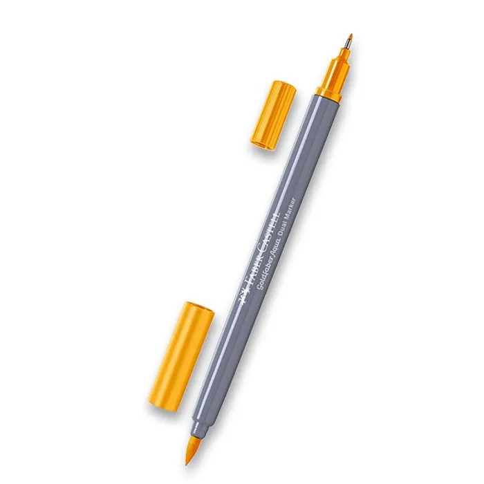 Hlavný obrázok produktu Popisovač Faber-Castell Goldfaber Aqua Dual Marker tm. žlutá, 109
