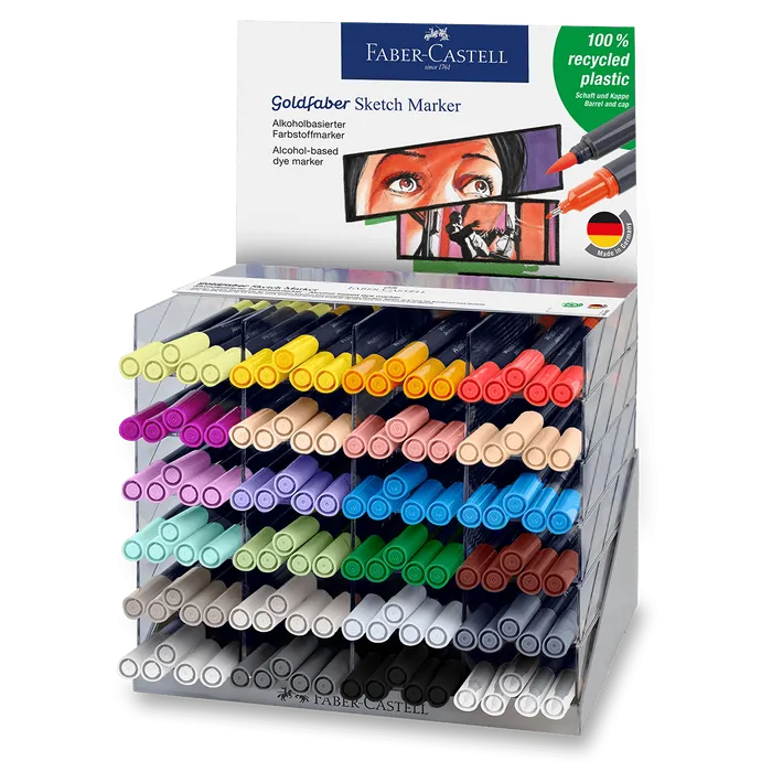 Hlavný obrázok produktu Popisovač Faber-Castell Goldfaber Sketch Marker stojánek