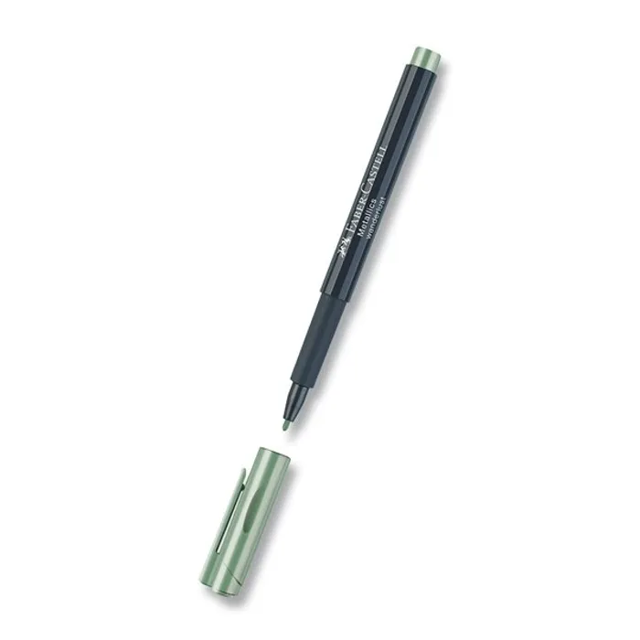 Hlavný obrázok produktu Popisovač Faber-Castell Metallics ledově zelená