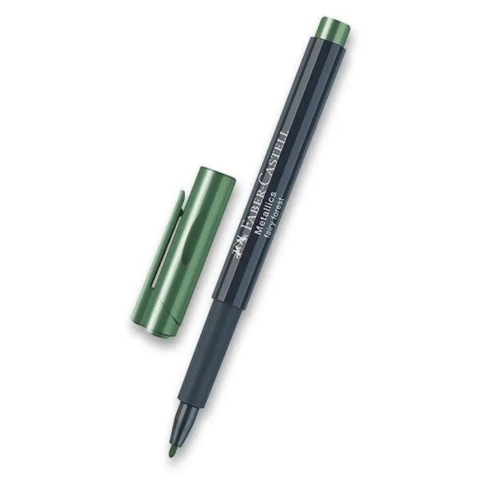 Hlavný obrázok produktu Popisovač Faber-Castell Metallics zelená