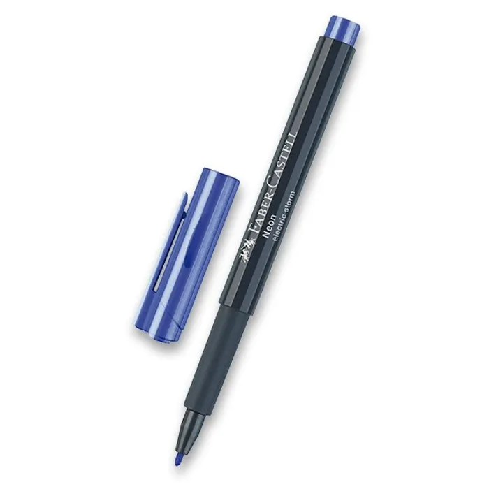 Hlavný obrázok produktu Popisovač Faber-Castell Neon modrá