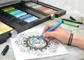 Popisovač Faber-Castell 167103 Pitt Artist Pen Brush 6 ks, základné farby