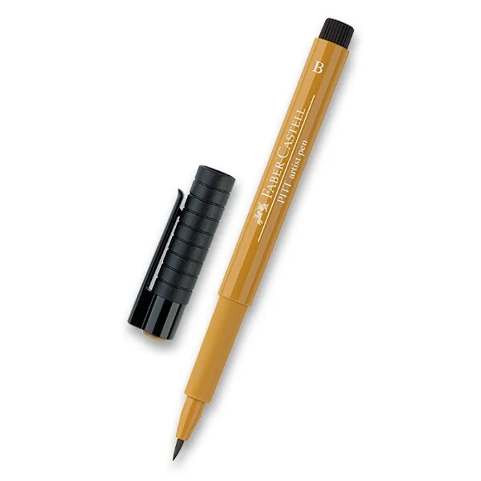 Hlavný obrázok produktu Popisovač Faber-Castell Pitt Artist Pen Brush - hnědé a metalické 268