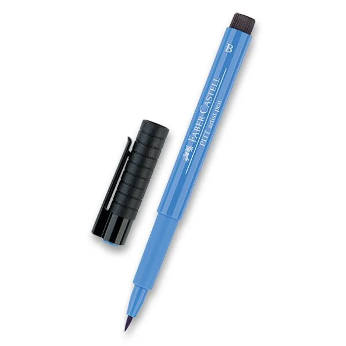 Hlavný obrázok produktu Popisovač Faber-Castell Pitt Artist Pen Brush - modré odstíny 120
