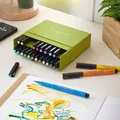 Ďalší obrázok produktu Popisovač Faber-Castell Pitt Artist Pen Brush štúdio box, 24 ks