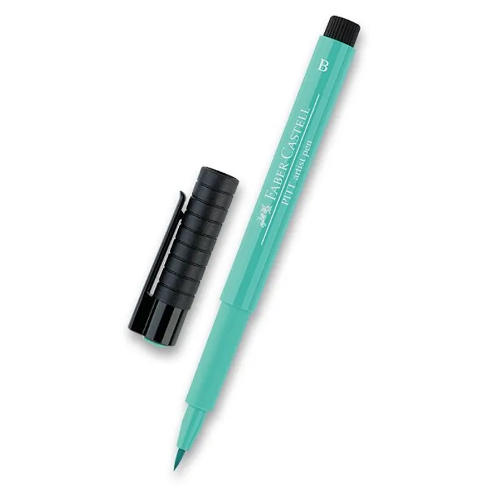 Hlavný obrázok produktu Popisovač Faber-Castell Pitt Artist Pen Brush - zelené odstíny 161