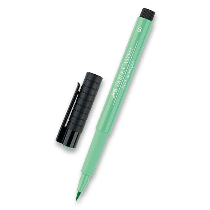 Hlavný obrázok produktu Popisovač Faber-Castell Pitt Artist Pen Brush - zelené odstíny 162