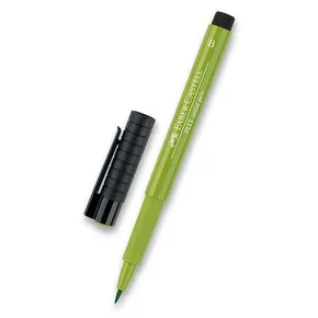 Popisovač Faber-Castell Pitt Artist Pen Brush - zelené odtiene 170