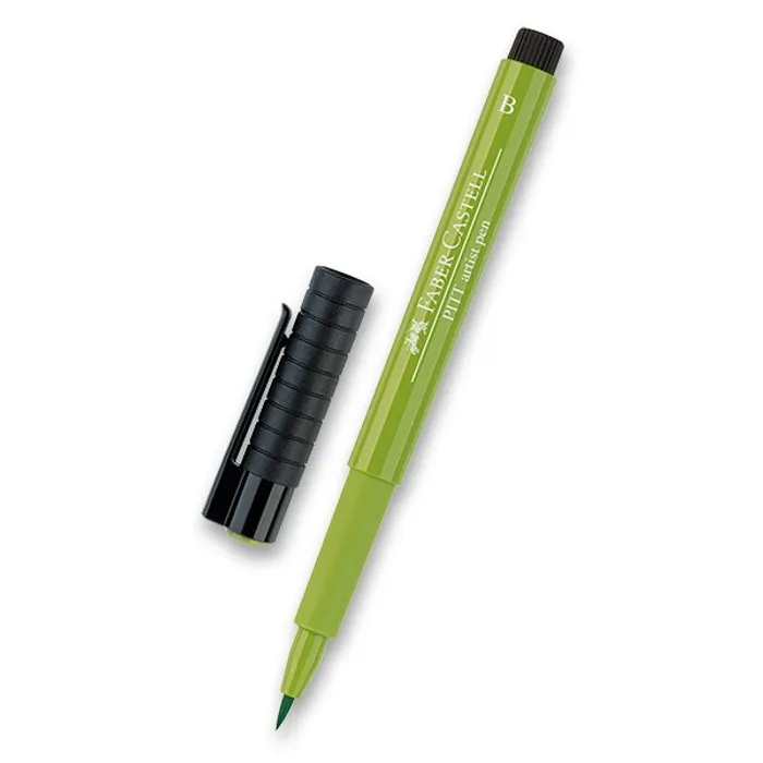 Hlavný obrázok produktu Popisovač Faber-Castell Pitt Artist Pen Brush - zelené odstíny 170