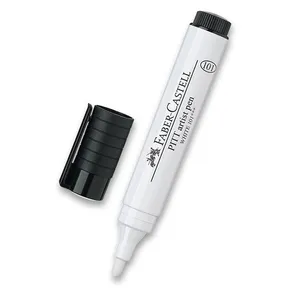 Popisovač Faber-Castell Pitt Artist Pen Big biely