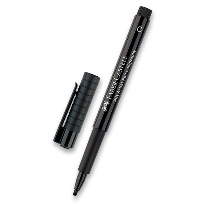 Hlavný obrázok produktu Popisovač Faber-Castell Pitt Artist Pen Calligraphy černý