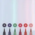 Ďalší obrázok produktu Popisovač Faber-Castell Pitt Artist Pen Comic mix farieb, 6 ks