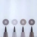 Ďalší obrázok produktu Popisovač Faber-Castell Pitt Artist Pen Comic sivé, 4 ks