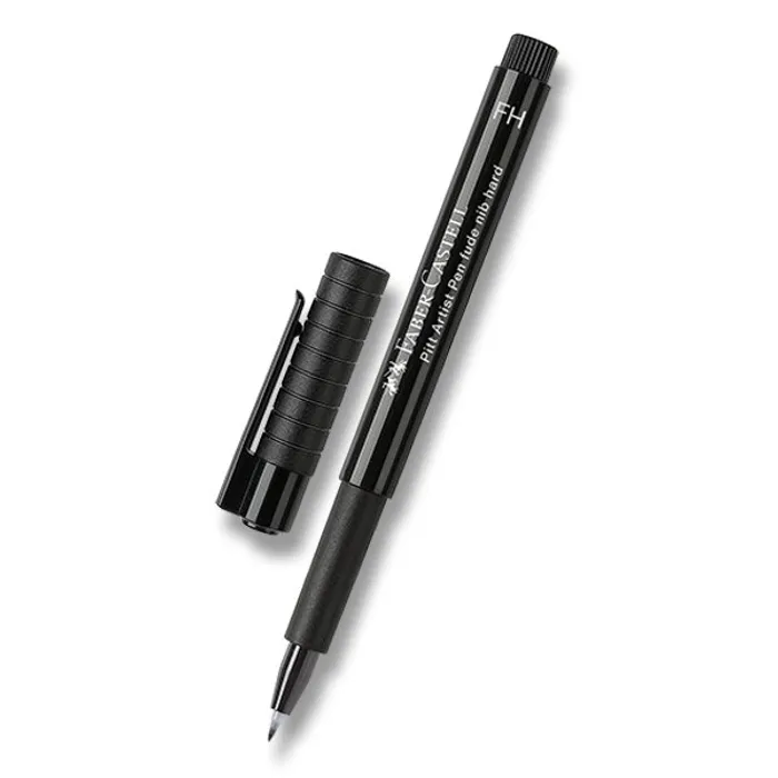 Hlavný obrázok produktu Popisovač Faber-Castell Pitt Artist Pen Fude H, černý