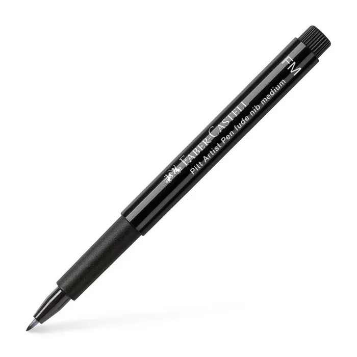 Hlavný obrázok produktu Popisovač Faber-Castell Pitt Artist Pen Fude M, černý